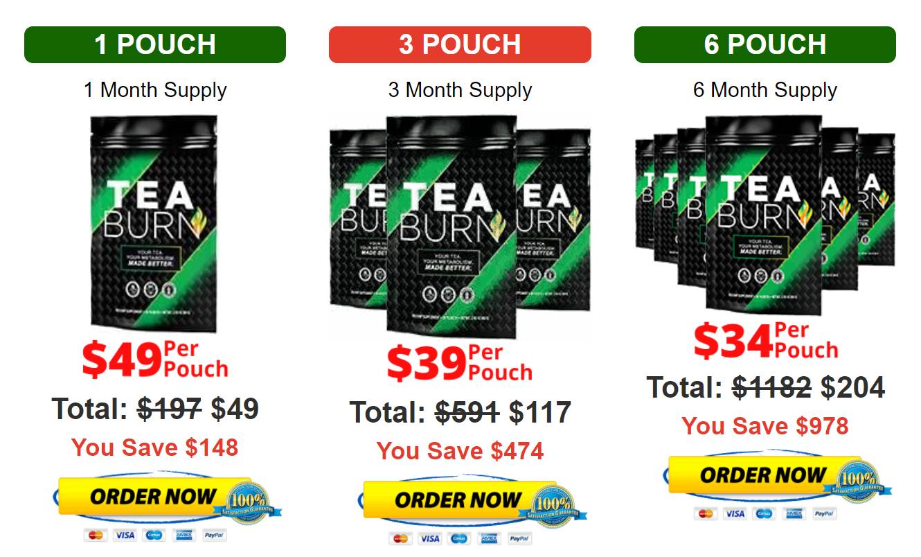 Tea Burn- best price